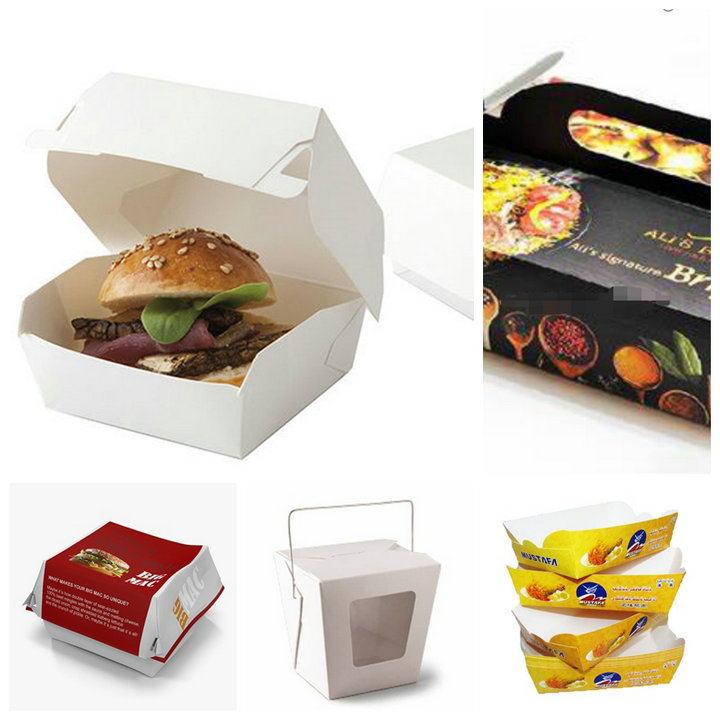 Greaseproof 260gsm 300gsm 350gsm + 15g PE Coated Cardboard For Food Container
