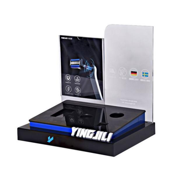 Customized Cosmetic Display Stand Tabletop Splendid Telephone Headset Holder