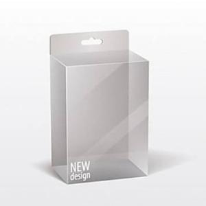 Wholesale Flat Packed Square Transparent Plastic Cosmetic Boxes from china suppliers
