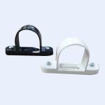 ABC Grade PVC Space Bar Saddle 20mm 50mm For PVC Conduit Pipe Black White
