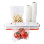 Heat Seal 8"X20' Embossed Vacuum Sealer Rolls With Food Saver Machine
