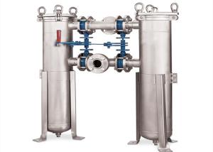 Wholesale Multipurpose SS Micron Filter Housing , Liquid Bag Filter Housings Water Filter System from china suppliers