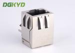 90 Degree Cat 5 5e RJ45 Single Port Integrated Magnetics Connector Module RJ45