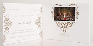 Wholesale 4G / 8G Full colors handmade Video Wedding Invitations with Magnetic switch , customized from china suppliers