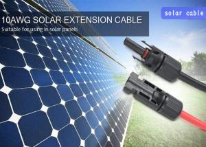 Wholesale TUV Flame Free PPO 4mm2 Solar Panel Extension Cable from china suppliers