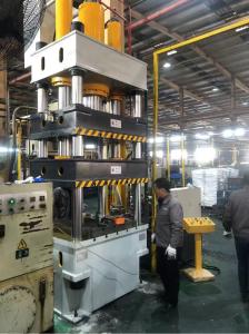 Wholesale 400 Ton Hydraulic Press Machine For Making Dish 608 Mm Diameter 5 Mm Thickness from china suppliers