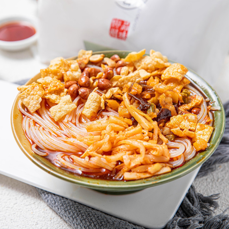 400G Plastic Bag Rice Noodle Jiangxi Vermicelli High Grade Oem Vermicelli for Weight Loss
