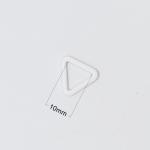 1cm Nylon Coated Triangle Lingerie Rings