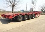 150 Tons 3 Axles Hydraulic Gooseneck Low Bed Semi Trailer