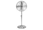 Air Cooling Metal Chrome Retro Stand Up Fan , Pedestal Oscillating Floor Fan