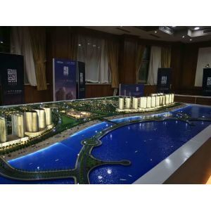 Acrylic 3D Laser Cut Models , Lighting System Architecture House Model