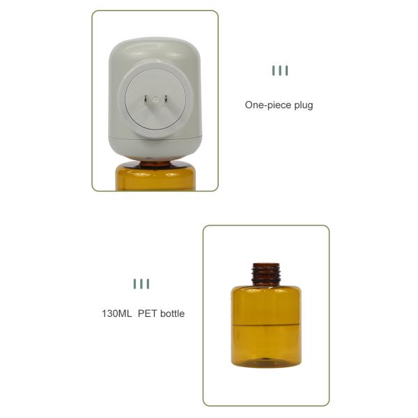 HOMEFISH 130ml Essential Oil Waterless Aroma Diffuser For Office DC 110-240V