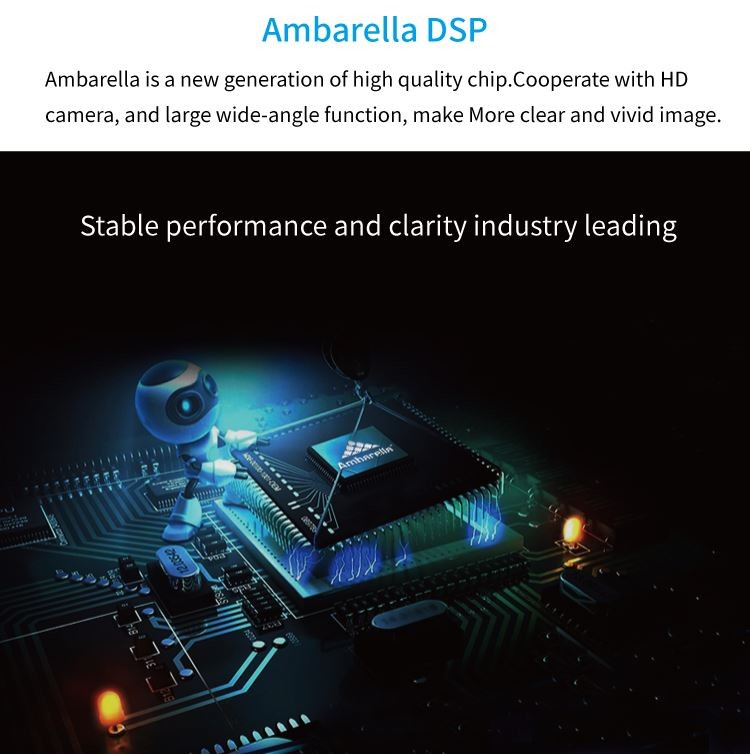 Ambarella H22 Police Body Worn Camera 4G WiFi GPS EIS G Sensor