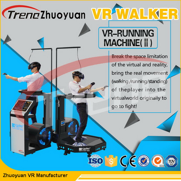 Wholesale Multiplayer Video Game Virtual Reality Treadmill , Airport Motion 9D Movie Theater from china suppliers