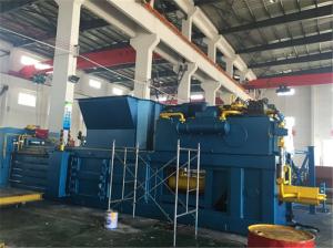 Wholesale 55 kW Horizontal Baling Machine / Plastic Baler Machine Inserted Valves from china suppliers