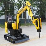 1 Ton Electric Mini Excavators Crawler Small Digger Support Customized Hydraulic