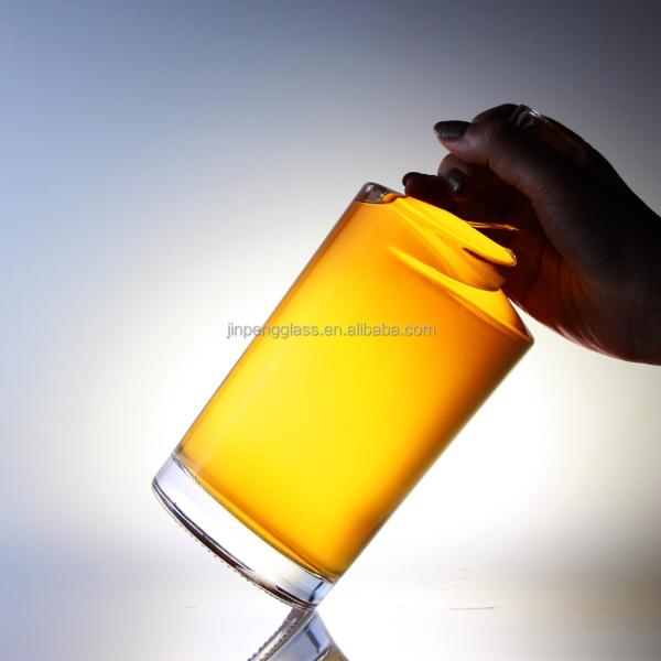 Acid Etch Surface Handling Cork Cap Twist Shaped Thick Bottom Vodka 750 ml Glass Bottle