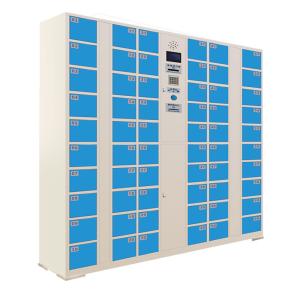 Wholesale 60 Doors Coin-Operated/Fingerprint/Card/Bar Code Cell Phone Steel Storage Cabinet Blue from china suppliers