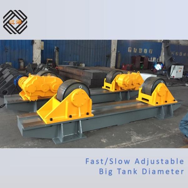 100T Wheel Rubber And Steel Welding Rotator For Pipe And Tank Welding Positionin