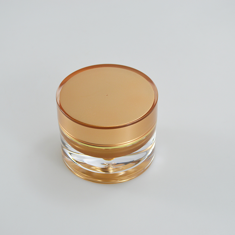 Acrylic Cream Jar Plastic Jar for Skin Care 50g Container Customizable Bottle Color