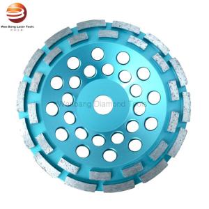 Wholesale Double Row Diamond Grinding Cup Wheels 180mm For Floor Removal from china suppliers