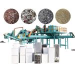 Home Appliances Old Refrigerator Recycling Plant 25units/H-100units/H
