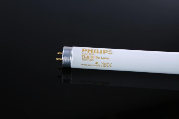 Philips Master TL-D 90 Deluxe 18w/965 D65 Light Lamp Tube Made in France 60cm Daylight D65