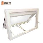 Sound Proof Insulation Top Hung Aluminum Awning Windows / Glass Top Hung Windows