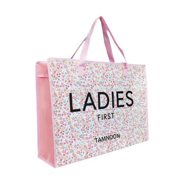 Customized Image Non Woven Grocery Bags Laminated Shopping PP Eco Friendly Non
