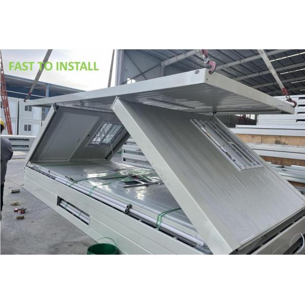 Portable Living Prefabricated Container House For Agriculture Farm In Customized Color