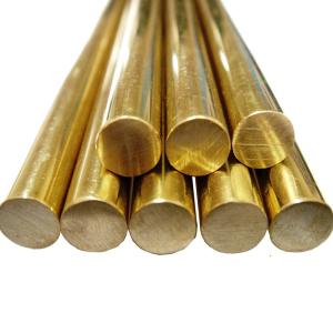 Wholesale ASTM C26800 C26000 C28000 Brass Rod Bar Solid Metal High Strength Round Customization from china suppliers