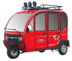 Closed Electric Tekerlekli 2.45m 0.38t Cabin Tricycle