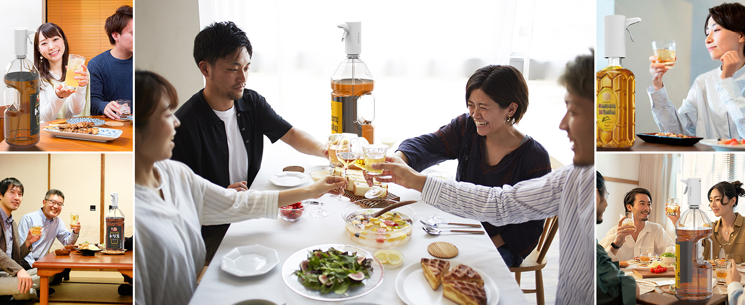 Portable Digital Wine Dispenser 1200 mah Automatic Pour Hands-Free Sensor Auto Stop Technology Electric Aerator Decanter