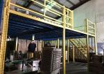 Q235B Cold Steel Warehouse Storage Mezzanine Floor Racking System Yellow Color