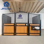 Customized Horse Stall Fronts Bamboo Fillin Wood Type Swing Door Or Sliding Door