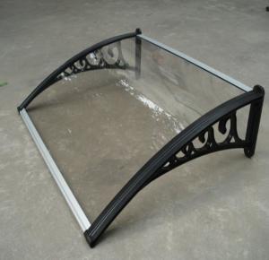 Wholesale Durable Polycarbonate Window Canopy , Door Canopy Awning Rain Shelter Hardwares from china suppliers