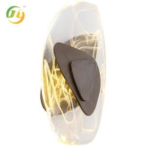 Wholesale Nordic Style Crystal Glass LED Decorative Wall Lamp D200*H300mm for Corridor Living Room from china suppliers