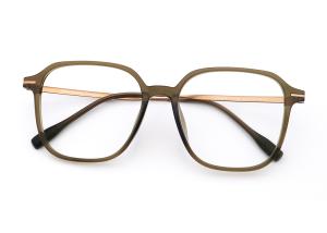 Wholesale Young Unisex Style Rectangle TR+Titanium Frame Glasses ZTO 1007 from china suppliers