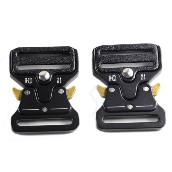 38mm Alloy Belt Buckle Quick Release Metal Tactical Cobra Buckle for Outdoor Activity