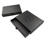 Rigid Boxes Customized Luxury Folding Black Cardboard Magnetic Black Gift Box