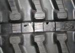 180mm Wide Excavator Rubber Tracks For Mini Excavator Kubota Kx21 / Bobcat 418 /