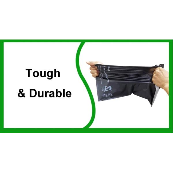 Tear Resistant Compostable Poly Bags Self Adhesive Plastic Courier Packaging Bags