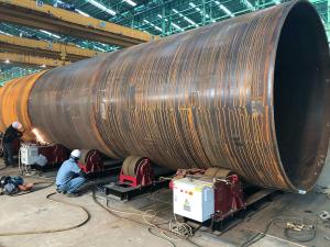 Wholesale 30 Ton Pipe Welding Rotator Turning Roller PU Heavy Duty Roller Stands from china suppliers