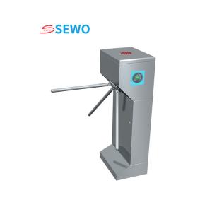 Wholesale 30people/min Automated Turnstiles , Tripod Security Turnstile Gate With RFID Card Reader from china suppliers