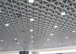 Square / Rectangle ceiling Grille Metal Grid Ceiling / Aluminum grid ceiling