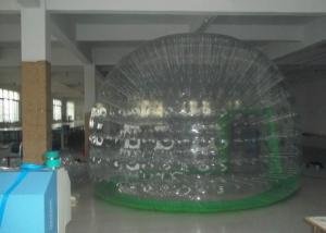Wholesale Round Transparent inflatable lawn tent bubble for camping , movable and foldable from china suppliers