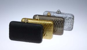 Wholesale Fashional style ladies clutch handbag in snake skin G20232 from china suppliers