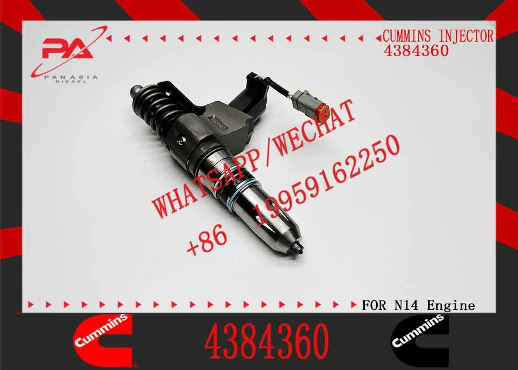 Factory OEM Quality Brand New Diesel Common Rail Fuel Injector Assembly 4307516 3087560 4384360 For C Ummins N14 Engine