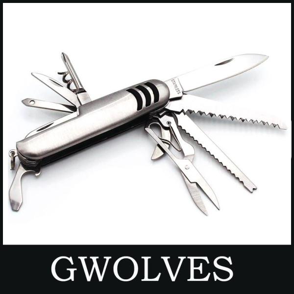 Portable Mini Multifunction Swiss Knife Camping Survival Folding Knife