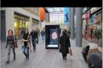 22 Inch 3D Pyramid Hologram Projector Case Cabinet 270 Degree Holographic